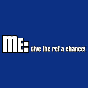 Support our refs Design